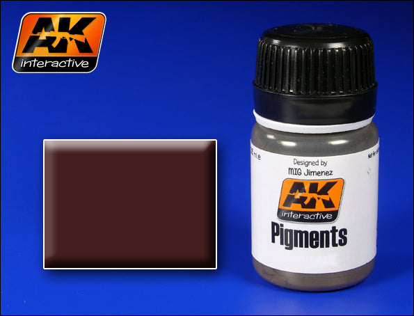 AK Interactive AK085 Track Rust Pigment - 35 ml Bottle