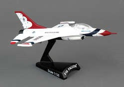 Daron Worldwide Trading 53992 1:126 F-16 Fighting Falcon Thunderbirds Aircraft