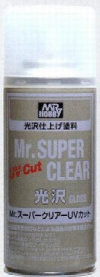 Gunze B522 Mr. Super Clear UV Cut Gloss 5-2/3 oz. Spray