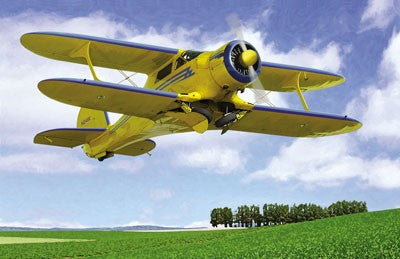Roden Models 446 1:48 Beechcraft D17S Staggerwing BiPlane Military Plane Kit