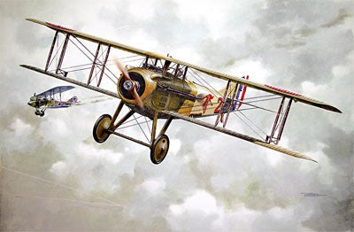 Roden Models 604 1:32 Spad VII C.I Early WWI Main French BiFighter Kit