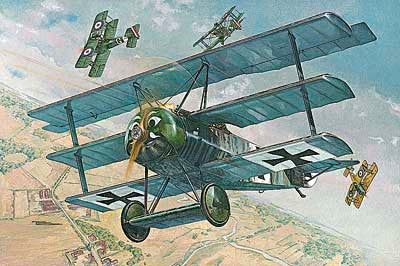 Roden Models 605 1:32 Fokker FI WWI German Triplane Fighter Military Plane Kit