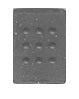 Tichy 8214 HO 16" x 22" Small Rivet Plates (Pack of 60)