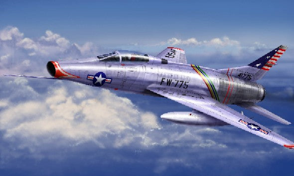 Trumpeter 01648 1:72 F100C Super Sabre Fighter Military Aircraft Plane Model Kit