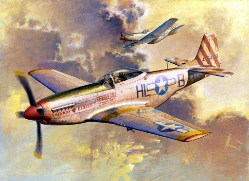 Trumpeter 02275 1:32 P-51D Mustang IV Fighter Military Aircraft Plane Model Kit