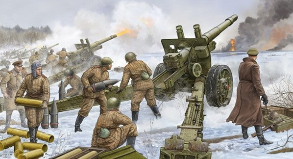 Trumpeter 02315 1:35 Soviet ML20 152mm M1937 Howitzer Military Plane Kit