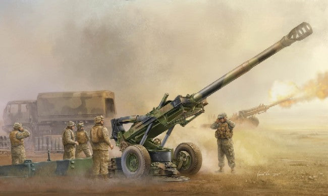 Trumpeter 02319 1:35 M198 Medium Towed Howitzer Late Version Military Plane Kit