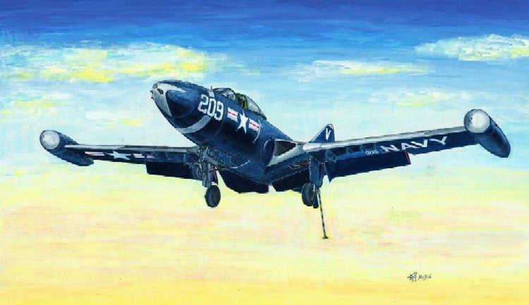 Trumpeter 02832 1:48 F9F2 Panther US Navy Fighter Military Aircraft Plane Kit
