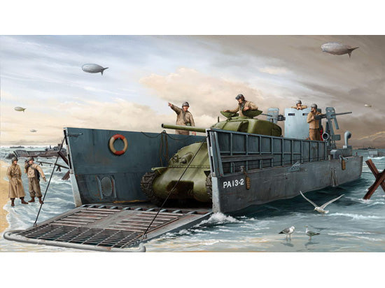 Trumpeter 00347 WWII US Navy LCM (3) Landing Craft Model Kit