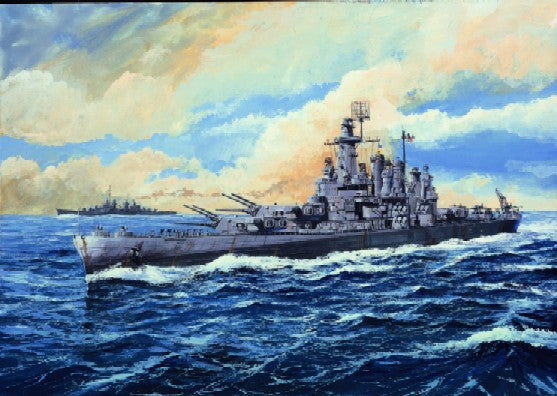 Trumpeter 05735 1:700 USS Washington BB56 Battleship Plastic Model Kit