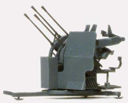 Preiser 16582 HO Flakvierling 38 with Trailer SdAnh 52 Plastic Model Kit