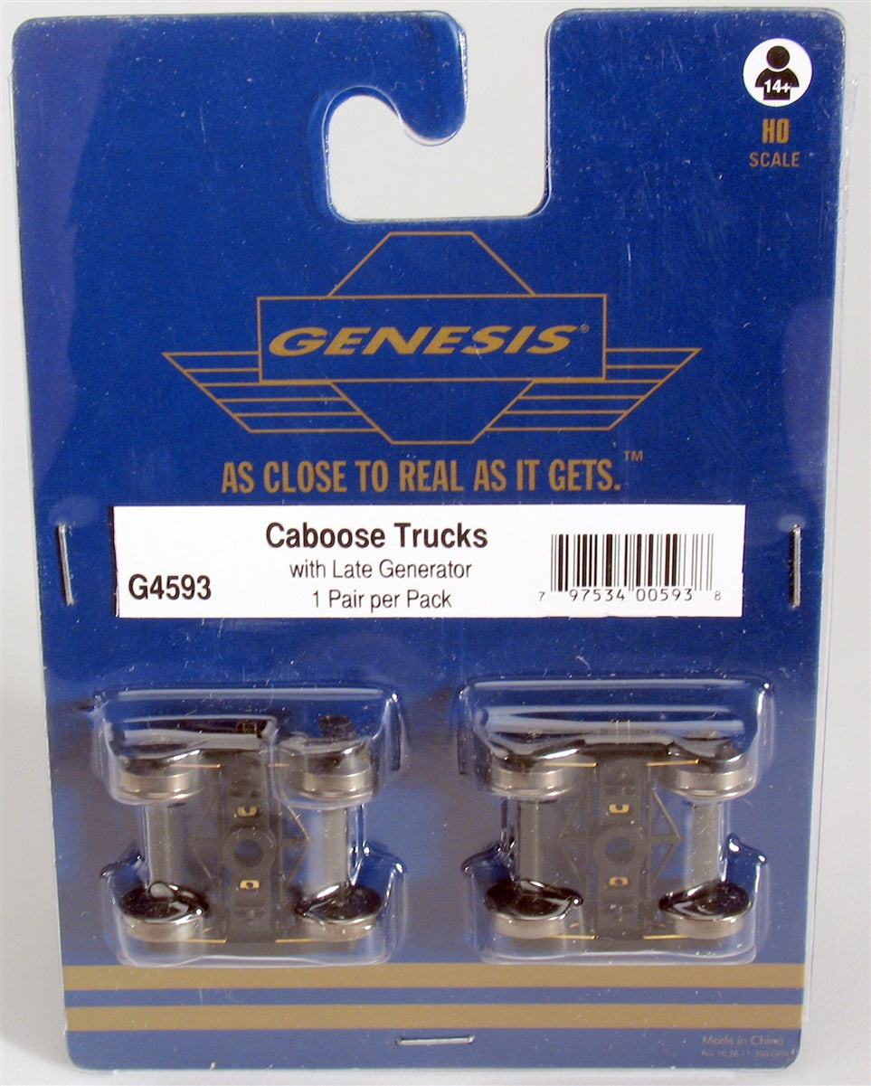Athearn G4593 HO Caboose Truck with Late Generator (Pack of 2)