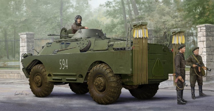 Trumpeter 05513 1:35 Russian BRDM-2RKhb NBC Armored Car Military Vehicle Kit