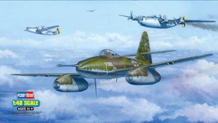 Hobby Boss Models 80372 1:48 Me 262 A-1a / U4 Fighter-Cannon Bird Plane Kit