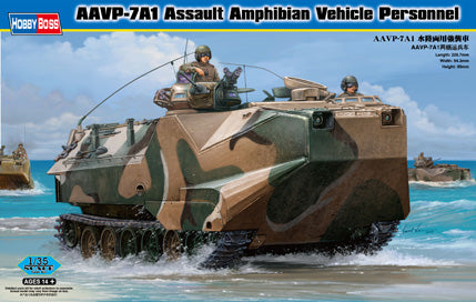 Hobby Boss s 82410 1:35 AAVP-7A1 Assault Amphibian Personnel Vehicle Kit
