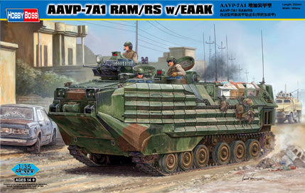 Hobby Boss s 82416 1:35 AAVP-7A1 RAM/RS Amphibian w/EAAK Military Vehicle Kit