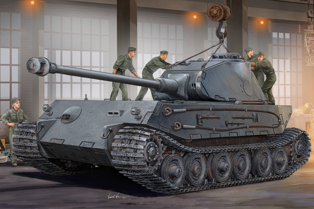 Hobby Boss s 82445 1:35 German VK4502 (P) Hintern Military Tank Model Kit
