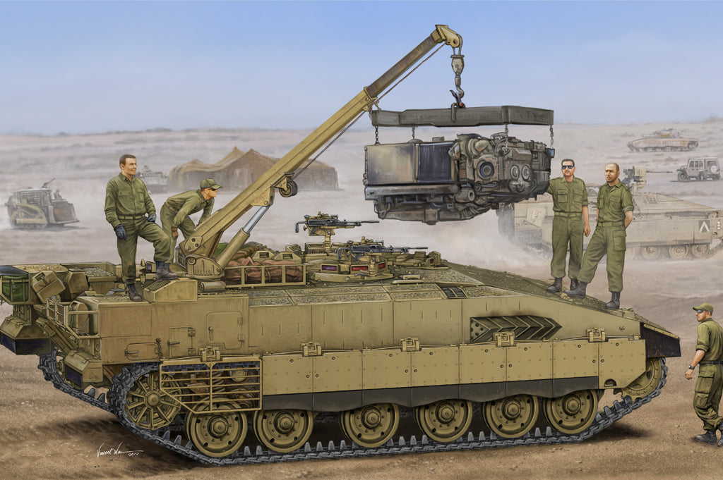 Hobby Boss s 82457 1:35 Israel Merkava ARV Military Tank Model Kit