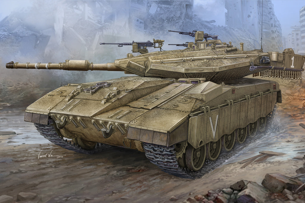 Hobby Boss s 82476 1:35 IDF Merkava Mk.IIID(LIC) Military Tank Model Kit