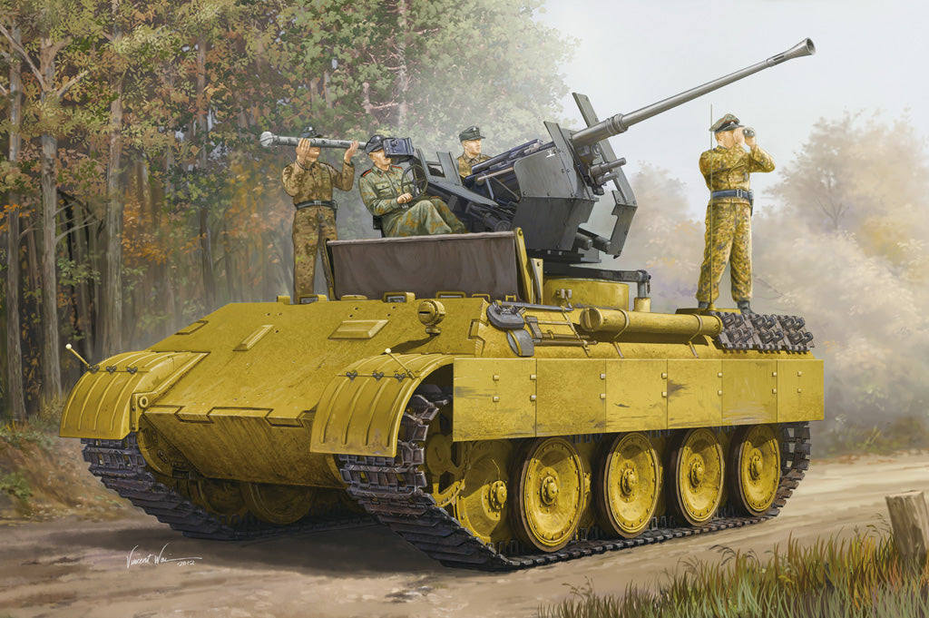 Hobby Boss s 82492 1:35 German Panther Ausf. D Flak Bergepanther Tank Kit