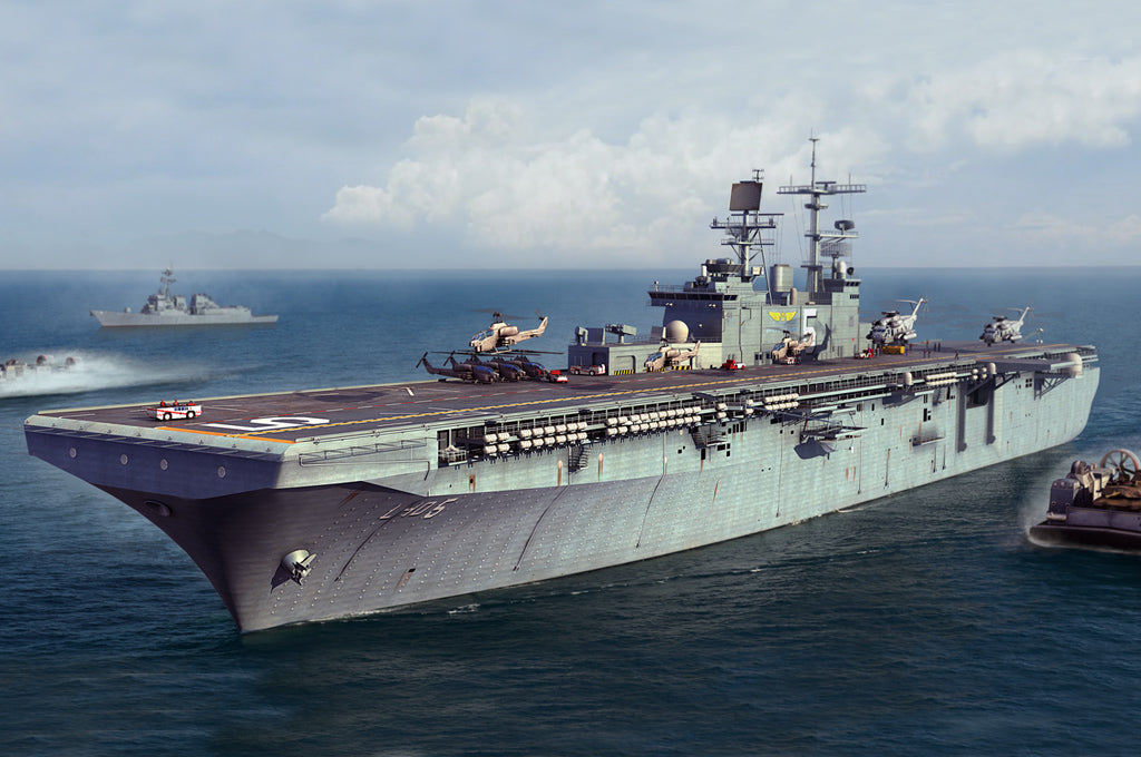 Hobby Boss Models 83406 1:700 USS Bataan LHD-5 Ship Plastic Model Kit