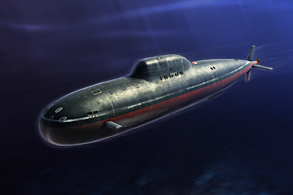 Hobby Boss Models 83528 1:350 Russian Navy Alfa Class SSN Submarine Plastic Kit