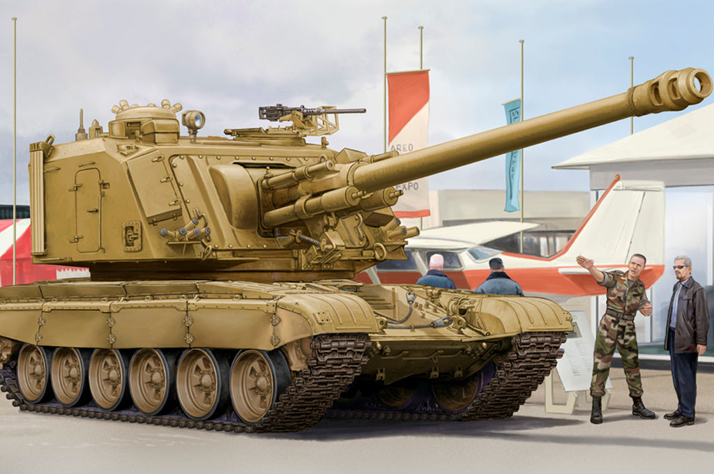 Hobby Boss s 83835 1:35 GCT 155mm AU-F1 SPH Based on T-72 Military Tank Kit