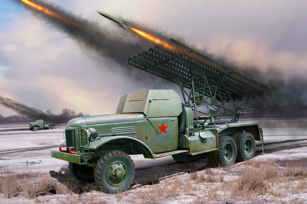 Hobby Boss s 83846 1:35 Russian BM-13N Truck Military Vehicle Model Kit
