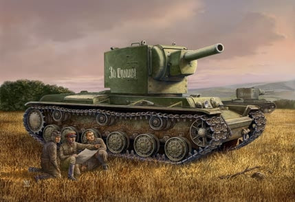 Hobby Boss s 84816 1:48 Russian KV-2 Military Tank Model Kit