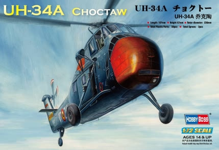 Hobby Boss s 87215 1:72 Sikorsky UH-34A Choctaw Military Aircraft Helicopter Kit