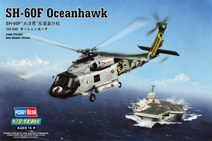Hobby Boss s 87232 1:72 Sikorsky SH-60B OceanHawk Military Helicopter Kit