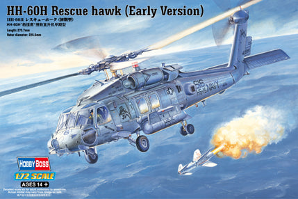 Hobby Boss s 87234 1:72 Sikorsky HH-60H Rescue Hawk Early Helicopter Kit