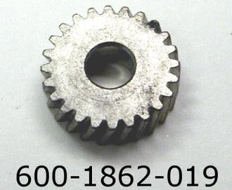 Lionel 1862-19 Nickel Worm Wheel Drive Gear T-23