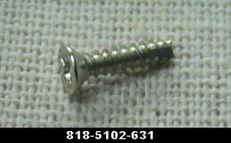 Lionel 85102-631 #2 x 3/8" Steel Phillips Flat Head Self Tapping Screw