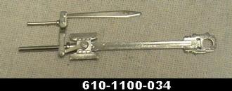 Lionel 6101100034 Main Rod W/ Crosshead / Left / Silver / Mikado Jr