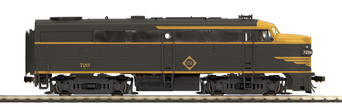 MTH 80-2213-0 HO Erie Alco FA-1 A Unit - Standard DC #729A