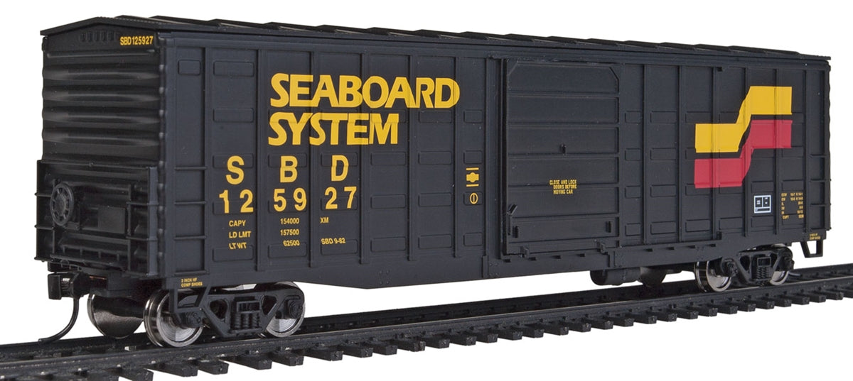 Walthers 910-2314 HO Seaboard 50' Waffle-Side Boxcar - Ready To Run #125927