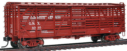 Walthers 920-108803 HO Gotham Stock Express GSX 40' Mather Stock Car RTR #4010 NIB