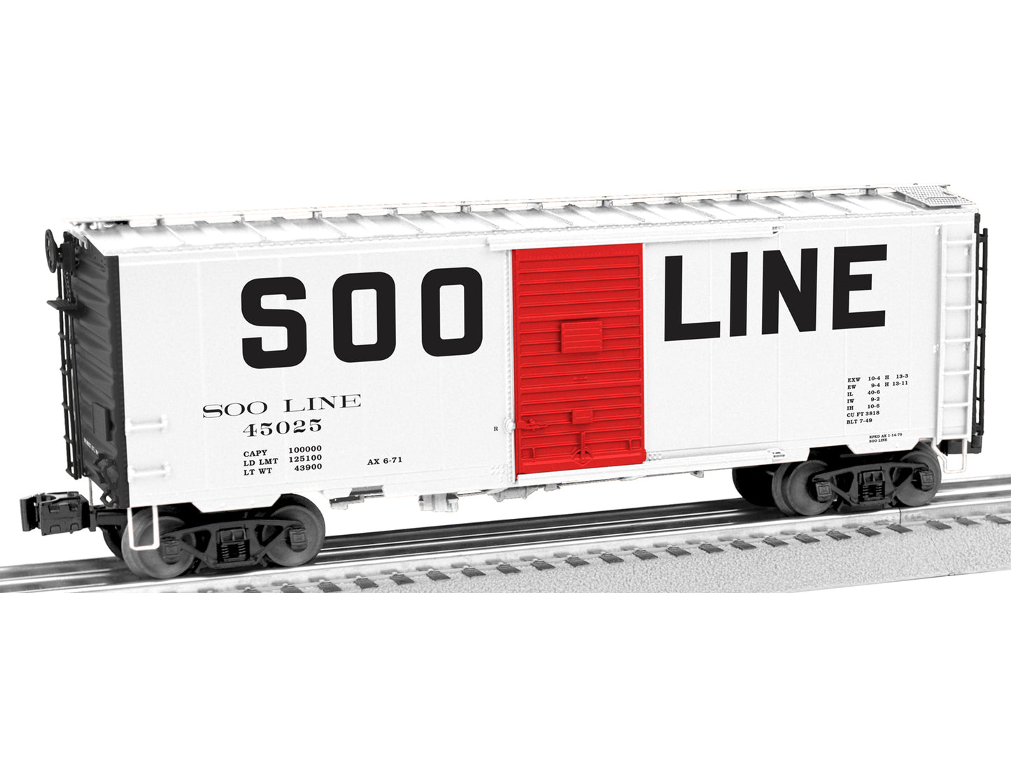 Lionel 6-82146 O Soo Line PS-1 Boxcar
