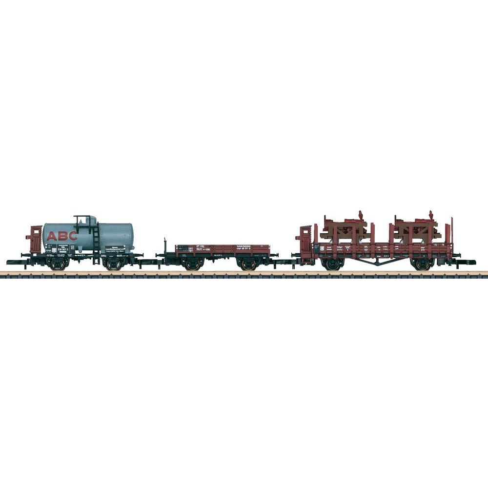 Marklin 86580 Z German State Railroad DR Era II DR Freight Set (Set of 3)
