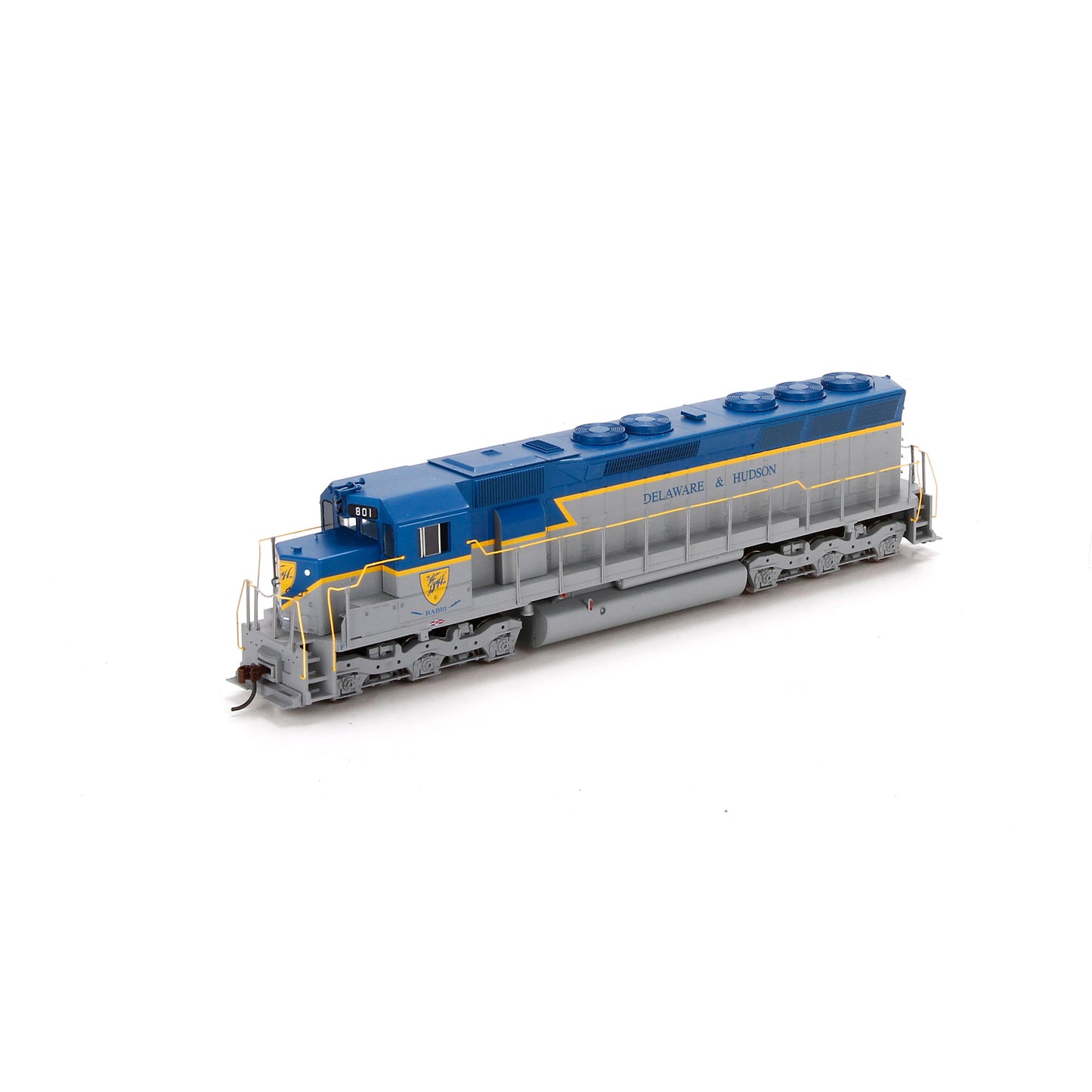 Athearn 65100 HO Delaware & Hudson SD45 Diesel Engine w/DCC & Sound #801