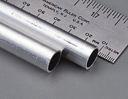 K&S 83035 1/2" x .035" x 12" Round Aluminum Tube