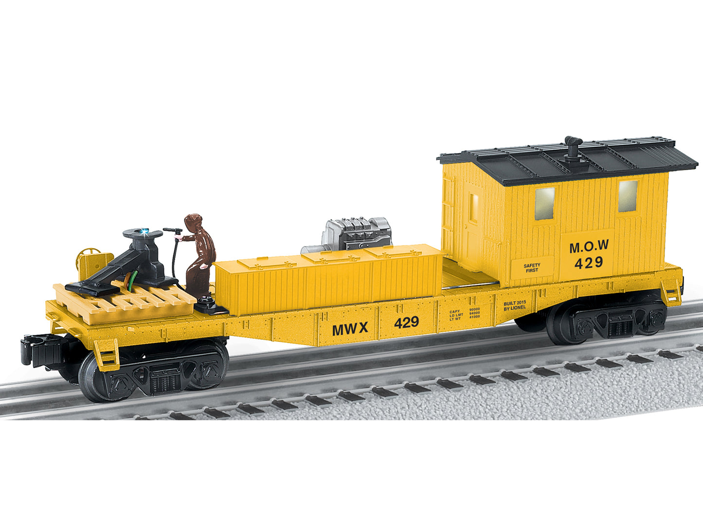 Lionel 6-82265 O Maintenance Of Way Animated Welding Car #429