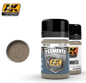 AK Interactive 145 City Dirt Pigment 35ml Bottle