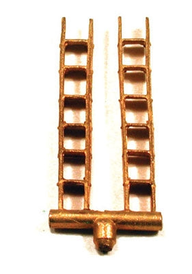 Cal Scale 190-598 HO Engine Ladders 1 Pair