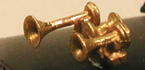 Cal Scale 190-644 HO Nathan K3 K3LAR3 3-Chime Air Horn Lost Wax Brass Casting