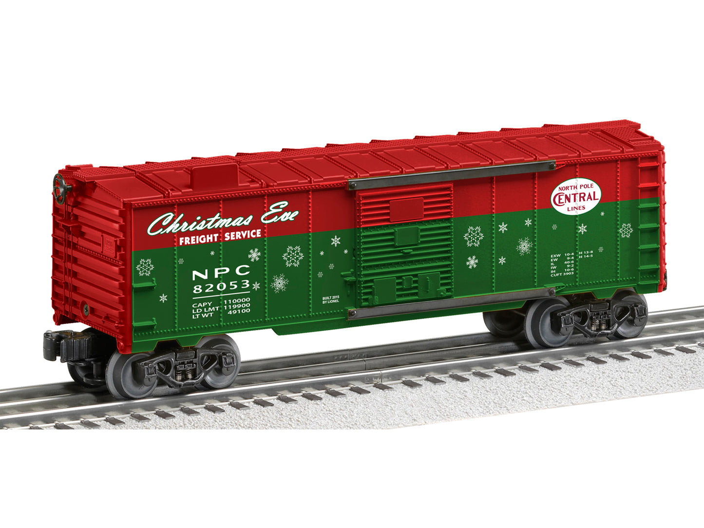 Lionel 6-82053 O North Pole Central Operating Car for Icing Station RTR #82053 LN/Box