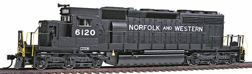 Broadway Limited 5277 HO Norfolk & Western EMD SD40-2 Low Nose with Sound #6120