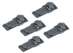 Peco IL-702 O Chairs, Running Rail, for Code 124 Rail
