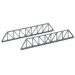Peco NB-38 N Truss Girder Bridge Sides - 143mm (5 5/8 in)